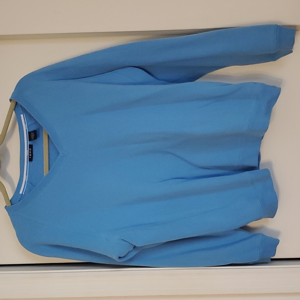 Izod Blue Large Sweatshirt
